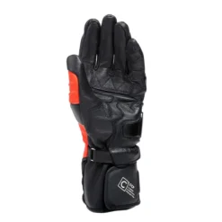 Dainese Carbon 4 Lang Zwart Fluo Rood Wit -Motorfietsuitrusting Winkel carbon 4 long gloves 1