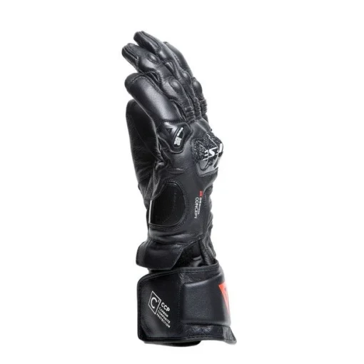 Dainese Carbon 4 Lang Zwart Zwart Zwart -Motorfietsuitrusting Winkel dainese carbon 4 long leather gloves black black black 3