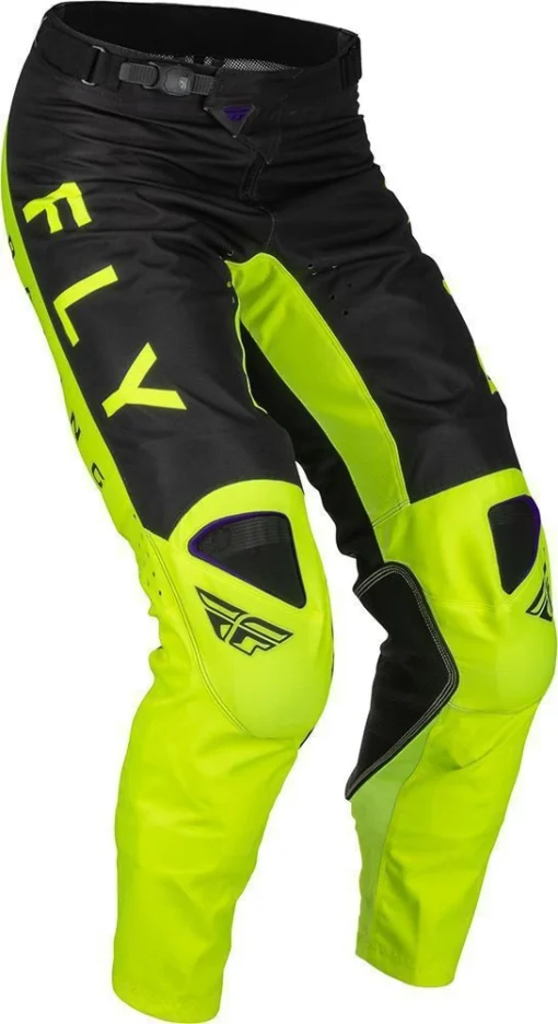 Fly Racing MX Pants Kinetic Kore Hi-Vis Black -Motorfietsuitrusting Winkel fly racing mx pants kinetic kore hi vis black