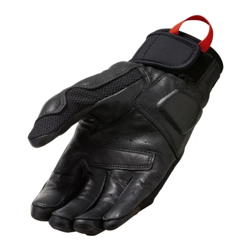 REV'IT! Caliber Zwart -Motorfietsuitrusting Winkel gloves caliber black front 1