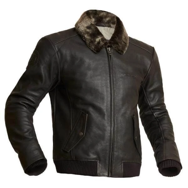 Motorfietsuitrusting Winkel -Motorfietsuitrusting Winkel halvarssons leather jacket torsby brown 3