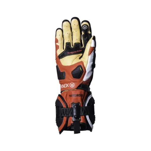 Knox Handroid MK IV Rood -Motorfietsuitrusting Winkel handroid mkiv red palm scaled