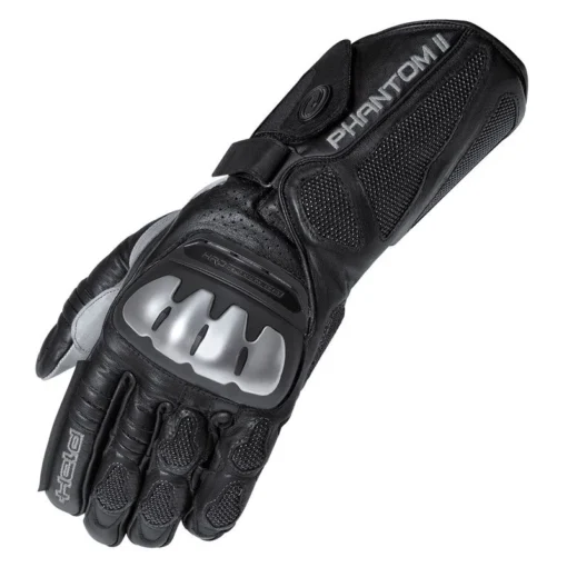 Held Phantom II Zwart -Motorfietsuitrusting Winkel held phantom ii black gloves