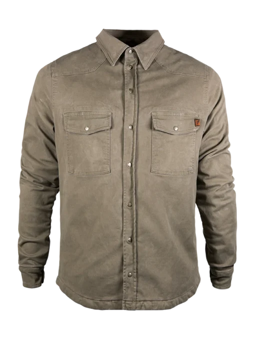 John Doe Motoshirt Camel XTM -Motorfietsuitrusting Winkel jdl5008 motoshirt camel front