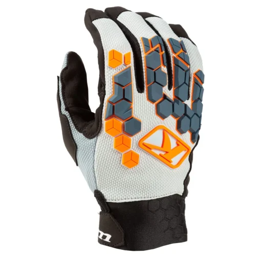 Klim Dakar Striking Petrol -Motorfietsuitrusting Winkel klim dakar striking petrol gloves 1