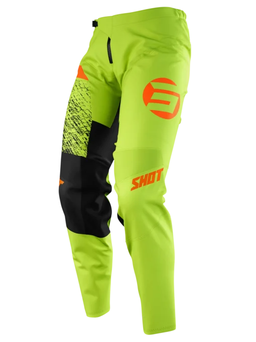 Shot Kid Roll Green Orange -Motorfietsuitrusting Winkel pants devo rollkidgreen 0 copie