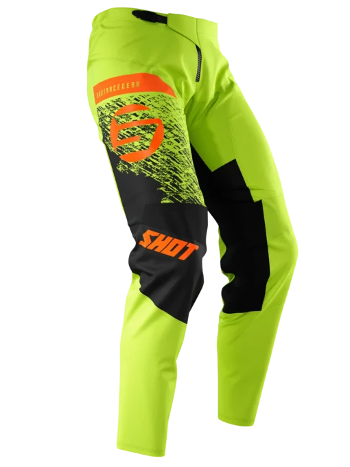 Shot Kid Roll Green Orange -Motorfietsuitrusting Winkel pants devo rollkidgreen 2new copie copy