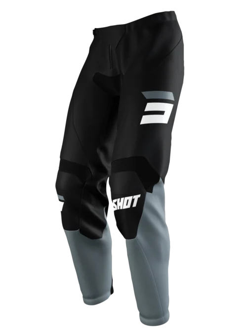 Shot Raw Burst Black -Motorfietsuitrusting Winkel pants rawblack 0 copie