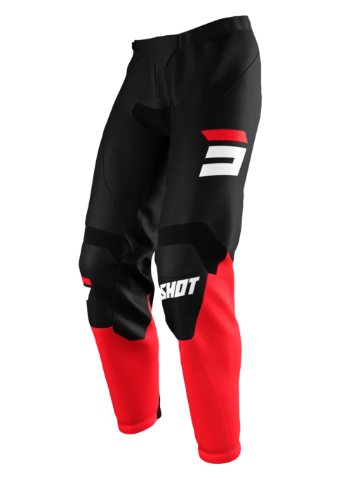 Shot Raw Burst Red -Motorfietsuitrusting Winkel pants rawred 0 copie