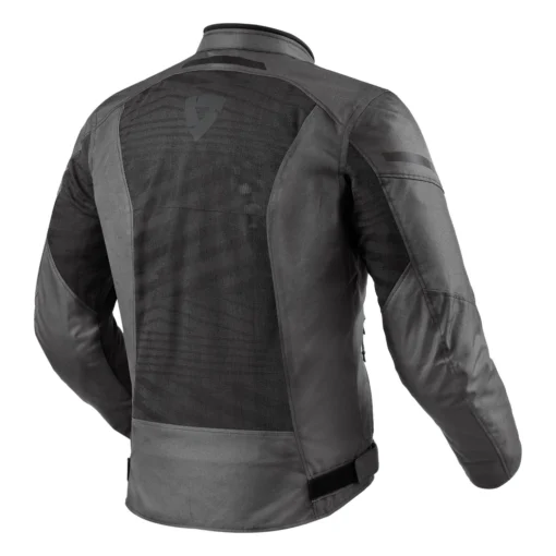 REV'IT! Jacket Torque 2 H2O Black Grey -Motorfietsuitrusting Winkel rev it jacket torque 2 h2o black grey 1 1