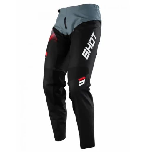 SHOT Devo Versus Black Red -Motorfietsuitrusting Winkel shot pant versus black red 1