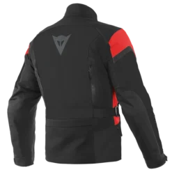 Dainese Tonale D-Dry Black Lava Red Black Motorcycle Jacket -Motorfietsuitrusting Winkel tonale d dry jacket1