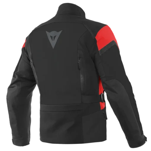 Dainese Tonale D-Dry Black Lava Red Black Motorcycle Jacket -Motorfietsuitrusting Winkel tonale d dry jacket1