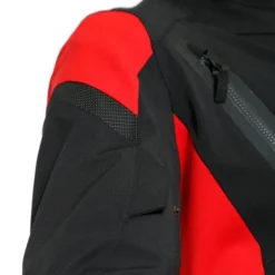 Dainese Tonale D-Dry Black Lava Red Black Motorcycle Jacket -Motorfietsuitrusting Winkel tonale d dry jacket 4